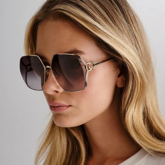 Gucci Accessories - New, GUCCI Sunglasses GG1322SA 001 Authentic